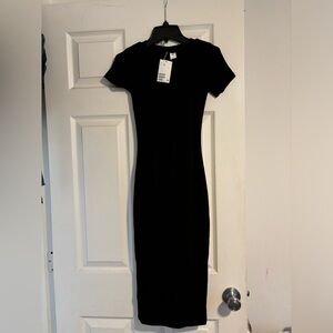 H&M Divided midi bodycon dress